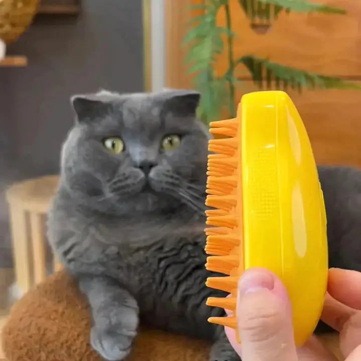 Rechargeable Steam Pet Brush